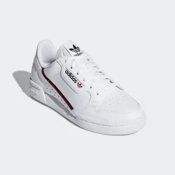 SCARPA JUNIOR ADIDAS CONTINENTA BIANCA SCARLET