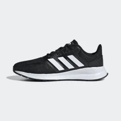 SCARPA JUNIOR ADIDAS RUNFALCON NERA BIANCA