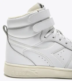SCARPA JUNIOR DIADORA MAGIC BASKET MID GS WHITE/WHITE/WHITE - 501.178314 C6180
