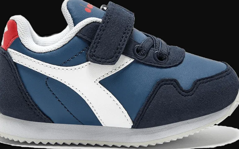 SCARPA JUNIOR DIADORA SIMPLE RUN TD EINSIGNIA BLUE/WHITE - 101.179735 D0596
