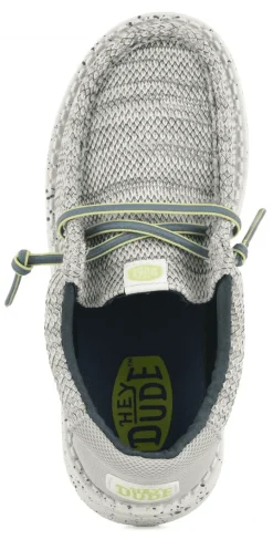 SCARPA JUNIOR HEYDUDE WALLY Y HEATHERED MESH 40929 100