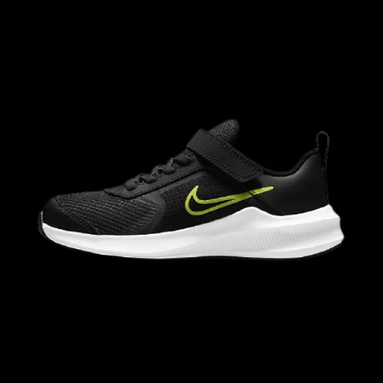 SCARPA JUNIOR NIKE DOWNSHIFTER 11 NERO/GIALLO