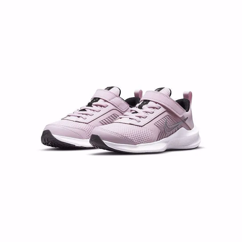 SCARPA JUNIOR NIKE DOWNSHIFTER 11 ROSA/BIANCO