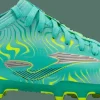 SCARPE DA CALCIO JOMA EVOLUTION 2415 TURQUESA/AMARILLO ARTIFICIAL GRASS EVOW2415AG
