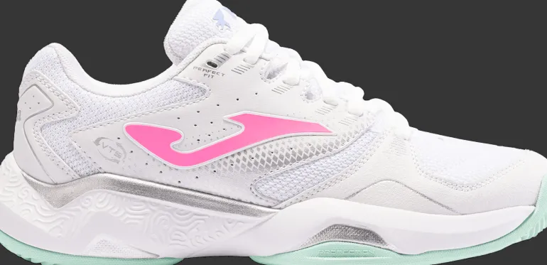 SCARPE DA TENNIS JOMA MASTER 1000 LADY 2432 BIANCO ROSA TM10LS2432
