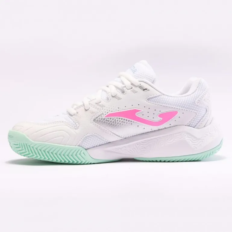 SCARPE DA TENNIS JOMA MASTER 1000 LADY 2432 BIANCO ROSA TM10LS2432