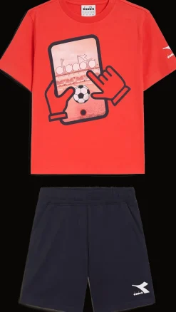 SET DIADORA JUNIOR PLAYGROUND 102.178252 35019 ROSSO/BLU