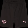 SHORT DA CALCIO JUNIOR PUMA SHORTS REPLICA JR BLACK PINK PALERMO FC 774832