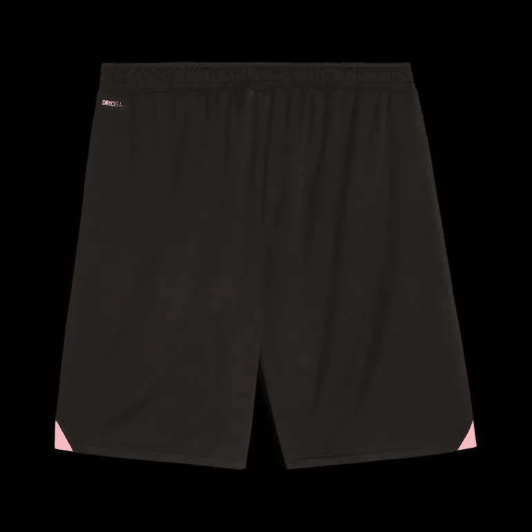 SHORT DA CALCIO JUNIOR PUMA SHORTS REPLICA JR BLACK PINK PALERMO FC 774832