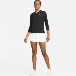 SHORT DA DONNA NIKE COURT VICTORY DH9557 100 BIANCO
