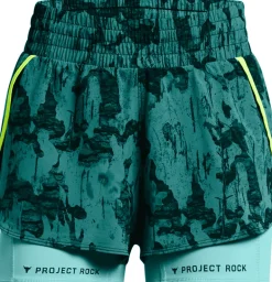 SHORT DA DONNA UNDER ARMOUR PJT RCK LEG DAY FLEX ST PT COASTAL TEAL 1384202 722