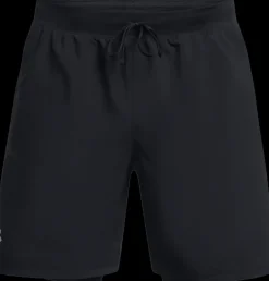 SHORT DA RUNNING DA UOMO UNDER ARMOUR LAUNCH 7 2-IN-1 1382641 001