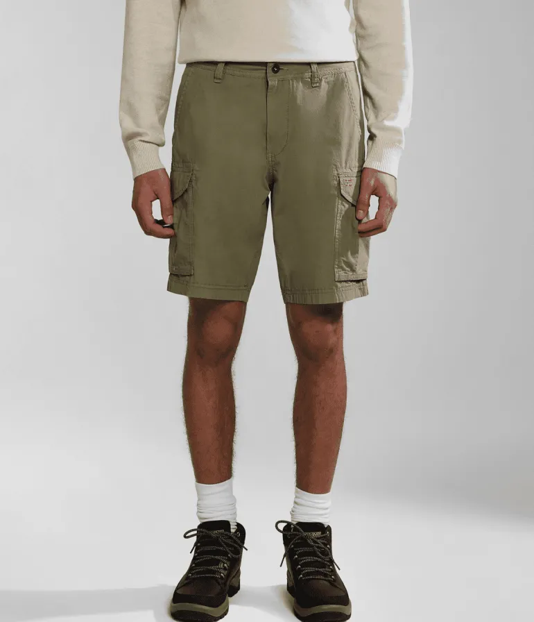 SHORT DA UOMO NAPAPIJRI NOTO 2.0 GREEN LICHEN NP0A4HOQ GAE