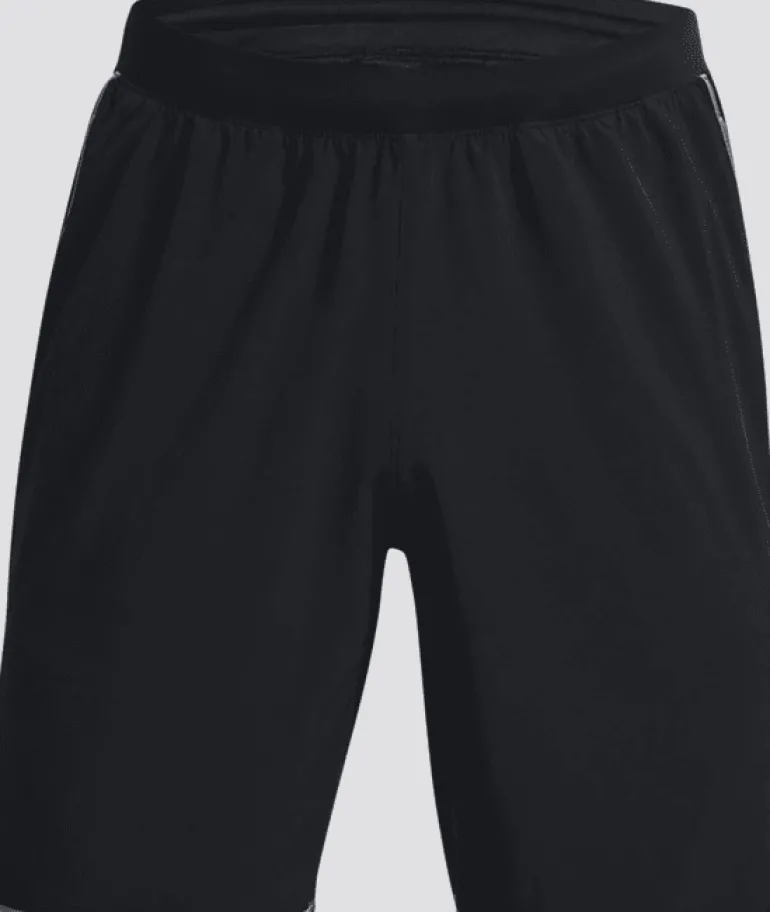 SHORT DA UOMO UNDER ARMOUR HIIT WOVEN 8IN S BLACK/PITCH GRAY 1377026 0001