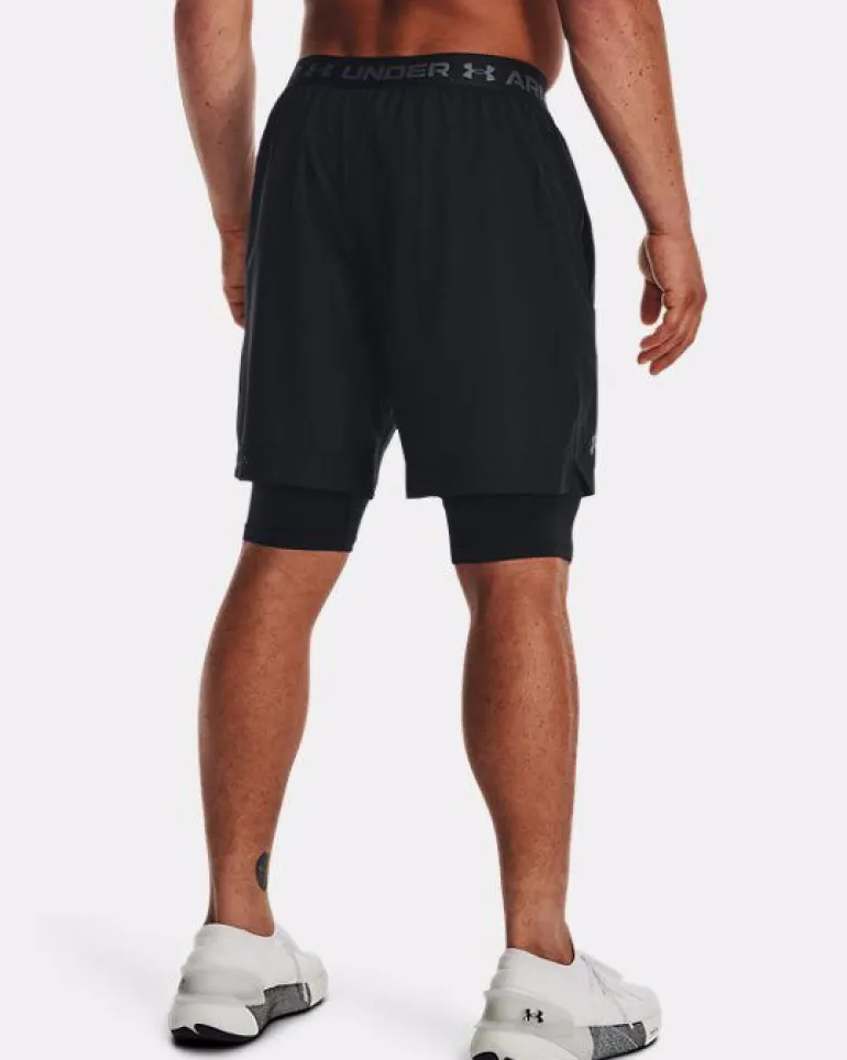 SHORT DA UOMO UNDER ARMOUR UA VANISH WOVEN 2IN1 STS 1373764 0002