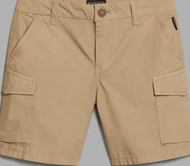 SHORT JUNIOR NAPAPIJRI K N-WHATI BEIGE CORNSTALK NP0A4HSB N1E