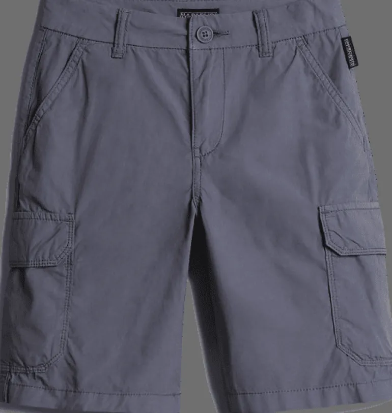 SHORT JUNIOR NAPAPIJRI NOTO 4 BLU GRISAIL B4D NP0A4G4K B4D