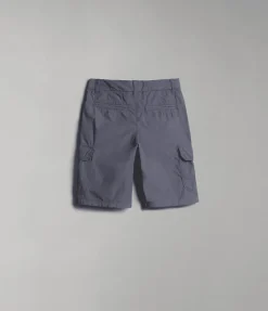 SHORT JUNIOR NAPAPIJRI NOTO 4 BLU GRISAIL B4D NP0A4G4K B4D