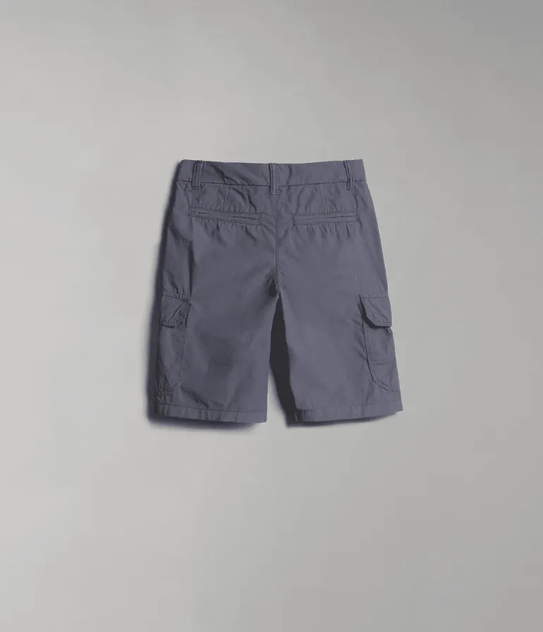 SHORT JUNIOR NAPAPIJRI NOTO 4 BLU GRISAIL B4D NP0A4G4K B4D