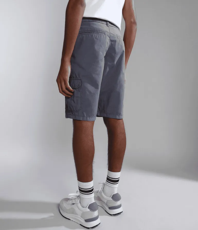 SHORT JUNIOR NAPAPIJRI NOTO 4 BLU GRISAIL B4D NP0A4G4K B4D