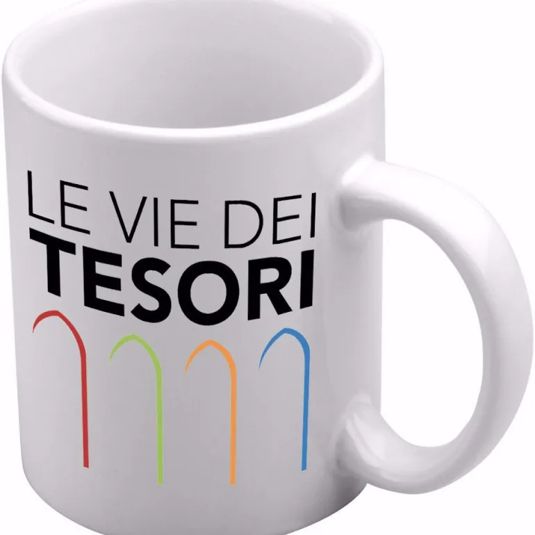 TAZZA IN CERAMICA - VIE DEI TESORI