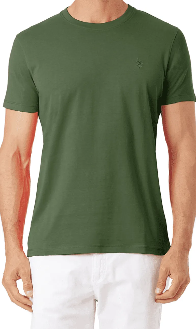 T-SHIRT A MANICA CORTA DA UOMO US POLO MICK 49351 EH33 67359 141