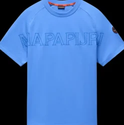 T-SHIRT A MANICA CORTA DA UOMO NAPAPIJRI S-AMBRA SS NP0A4IEG B2V
