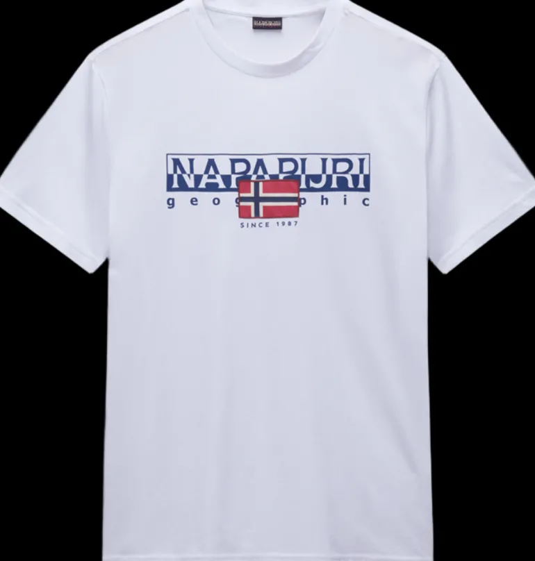 T-SHIRT A MANICA CORTA DA UOMO NAPAPIJRI S-AYLMER NP0A4HTO 002