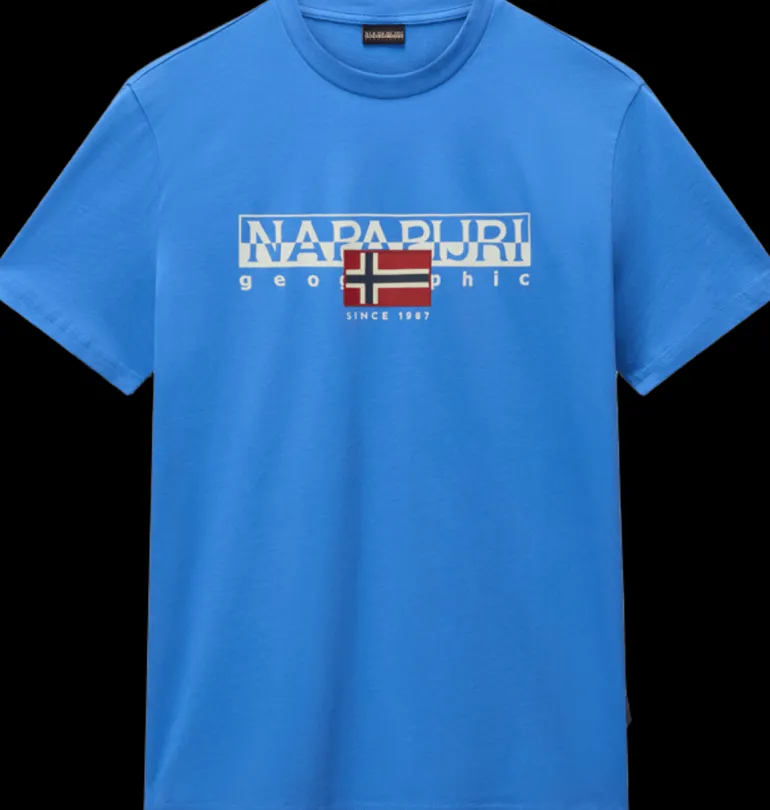 T-SHIRT A MANICA CORTA DA UOMO NAPAPIJRI S-AYLMER NP0A4HTO B2V
