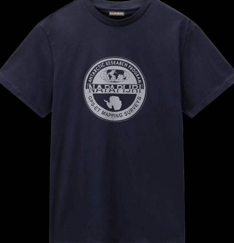 T-SHIRT A MANICA CORTA DA UOMO NAPAPIJRI S-BOLLO SS 2 NP0A4I3C 176