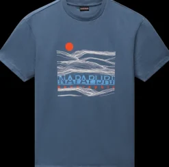 T-SHIRT A MANICA CORTA DA UOMO NAPAPIJRI S-BUTI SS NP0A4INM G1Y
