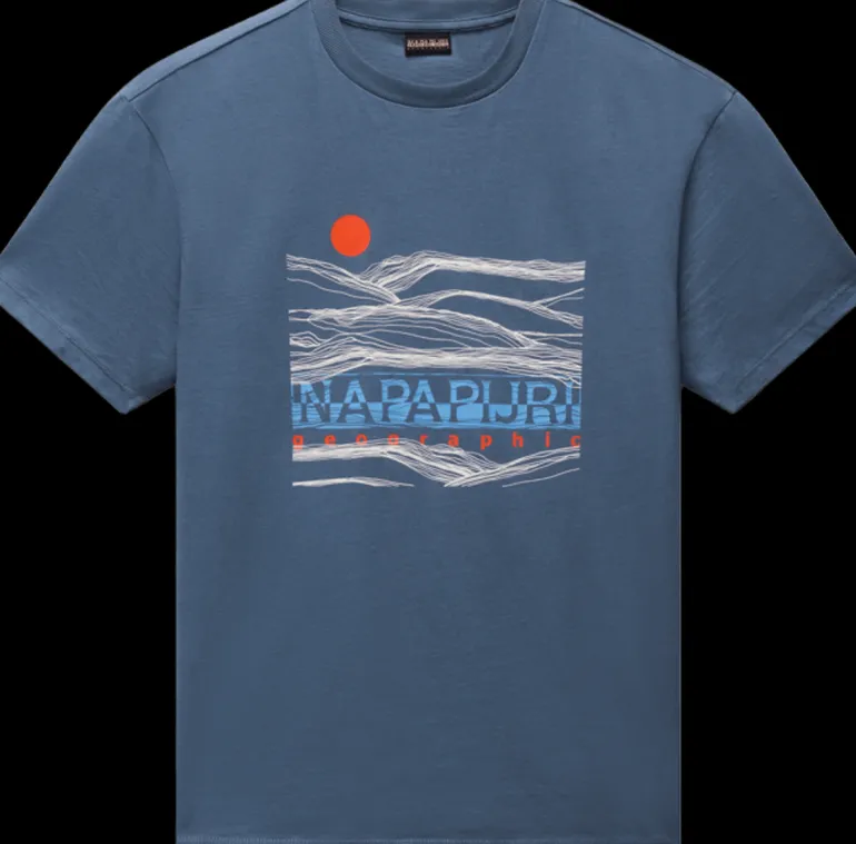 T-SHIRT A MANICA CORTA DA UOMO NAPAPIJRI S-BUTI SS NP0A4INM G1Y