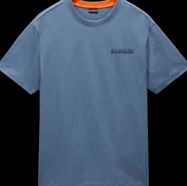 T-SHIRT A MANICA CORTA DA UOMO NAPAPIJRI S-SOVANA SS NP0A4IE4 G1Y