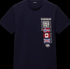 T-SHIRT A MANICA CORTA DA UOMO NAPAPIJRI S-TURIN 1 NP0A4HQG 176