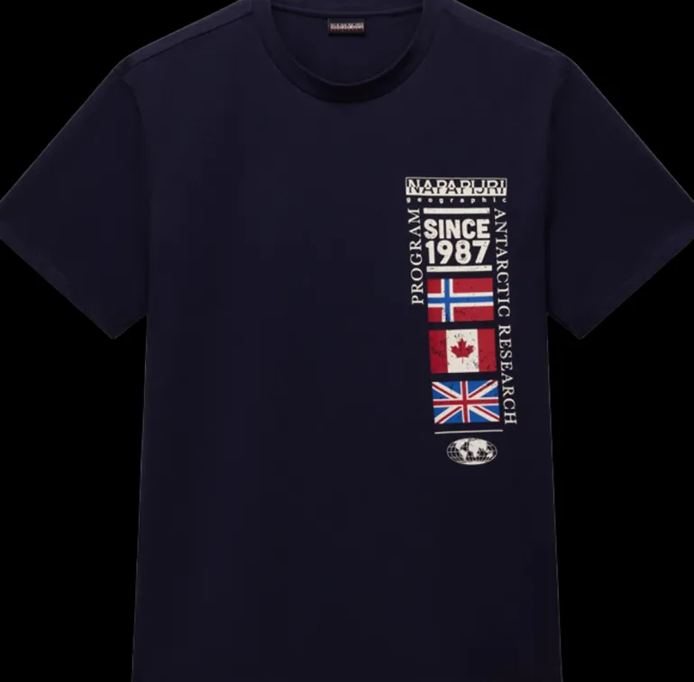 T-SHIRT A MANICA CORTA DA UOMO NAPAPIJRI S-TURIN 1 NP0A4HQG 176