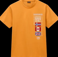T-SHIRT A MANICA CORTA DA UOMO NAPAPIJRI S-TURIN 1 NP0A4HQG A70