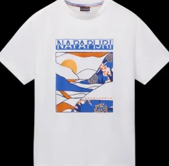 T-SHIRT A MANICA CORTA DA UOMO NAPAPIJRI S-VALDOR SS NP0A4IE6 206