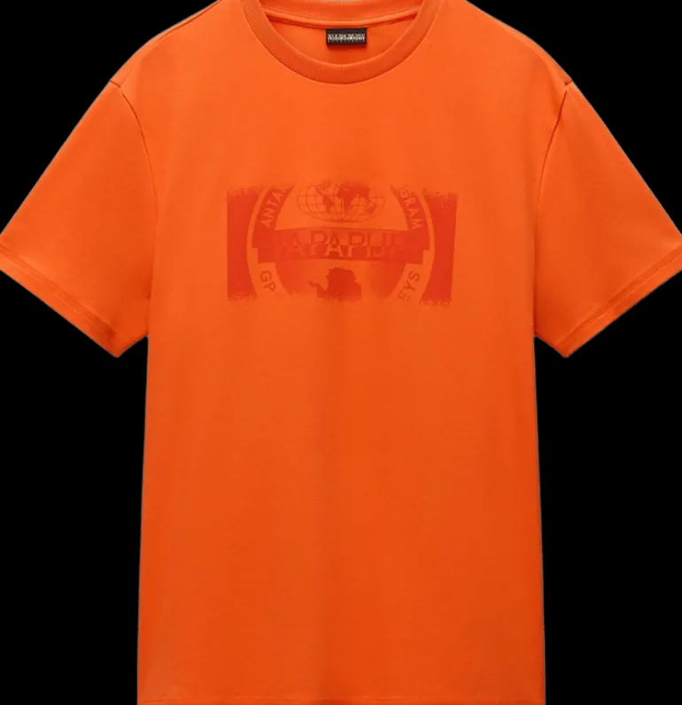 T-SHIRT A MANICA CORTA DA UOMO NAPAPIJRI S-VANNI PRT SS NP0A4IEA A00