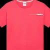 T-SHIRT A MANICA CORTA DA DONNA DIADORA L. SS II ESS. SPORTS 102.181724 45051