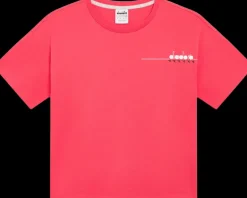 T-SHIRT A MANICA CORTA DA DONNA DIADORA L. SS II ESS. SPORTS 102.181724 45051
