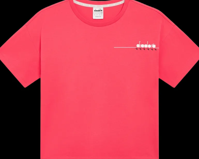 T-SHIRT A MANICA CORTA DA DONNA DIADORA L. SS II ESS. SPORTS 102.181724 45051