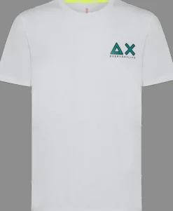 T-SHIRT A MANICA CORTA DA UOMO SUN68  SMALL LOGO ON CHEST T33104 01