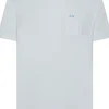 T-SHIRT A MANICA CORTA DA UOMO SUN68 POCKET BASIC T35101 01