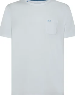 T-SHIRT A MANICA CORTA DA UOMO SUN68 POCKET BASIC T35101 01