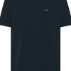 T-SHIRT A MANICA CORTA DA UOMO SUN68 POCKET BASIC T35101 07