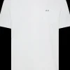 T-SHIRT A MANICA CORTA DA UOMO SUN68 SOLID LUXURY BIANCO T44101 01