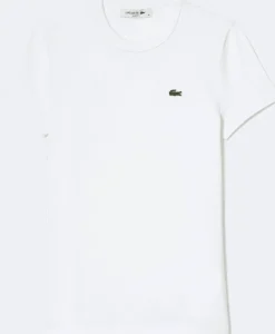 T-SHIRT A MANICA CORTA DA DONNA LACOSTE TF7218 001