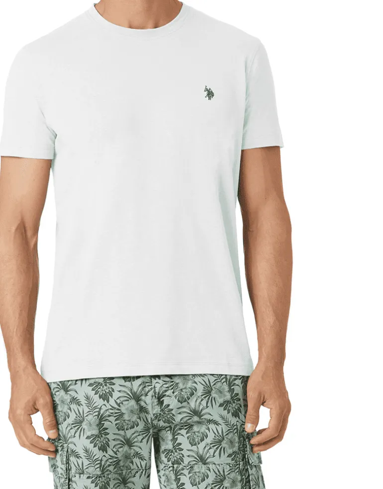 T-SHIRT A MANICA CORTA DA UOMO US POLO MICK 53055 EH03 67582 100
