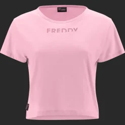 T-SHIRT A MANICA CORTA DA DONNA FREDDY - S3WMVT3 P116