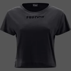 T-SHIRT A MANICA CORTA DA DONNA FREDDY - S3WMVT3 N
